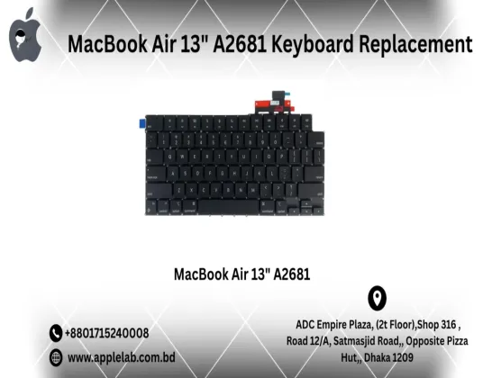 🔧 MacBook Air A2681 Keyboard Replacement